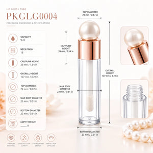 9 ml Lip Gloss Tube, 107 mm | PKGLG0004