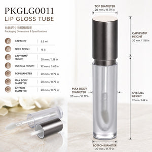 5.5 ml Lip Gloss Tube, 92 mm | PKGLG0011