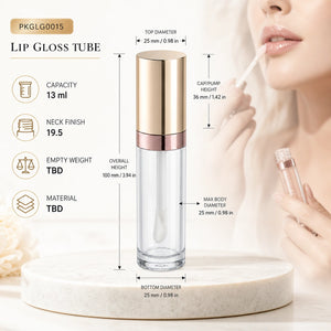 13 ml Lip Gloss Tube, 100 mm | PKGLG0015