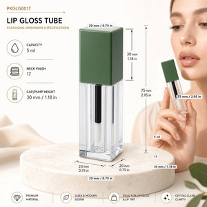 5 ml Lip Gloss Tube, 75 mm | PKGLG0017