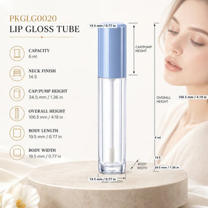 6 ml Lip Gloss Tube, 106.5 mm | PKGLG0020