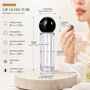 81 mm Lip Gloss Tube | PKGLG0025