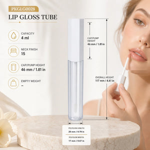 4 ml Lip Gloss Tube, 117 mm | PKGLG0028
