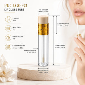 5 ml Lip Gloss Tube, 100 mm | PKGLG0033