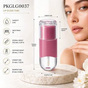 3 ml Lip Gloss Tube, 75.5 mm | PKGLG0037