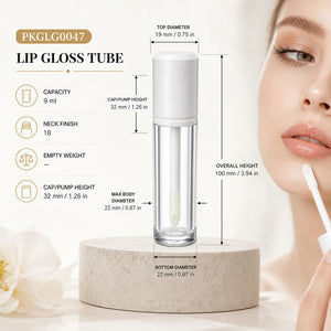 9 ml Lip Gloss Tube, 100 mm | PKGLG0047