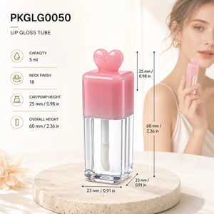 5 ml Lip Gloss Tube, 60 mm | PKGLG0050