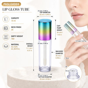 10 ml Lip Gloss Tube, 111 mm | PKGLG0059