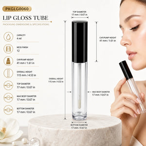 4 ml Lip Gloss Tube, 115 mm | PKGLG0060
