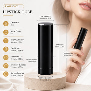 66 mm Lipstick Tube | PKGLS0002